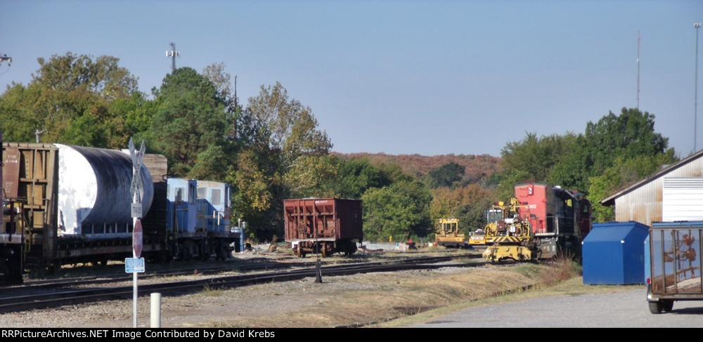 AOK RR yard Wilburton, OK looking West.